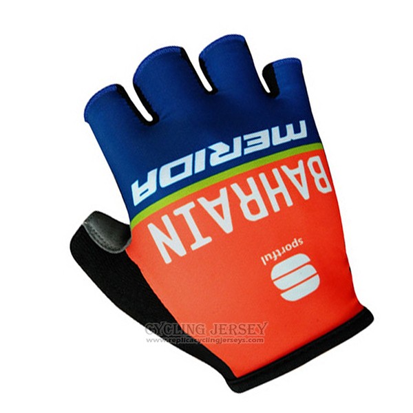 2017 Bahrain merida Gloves Cycling